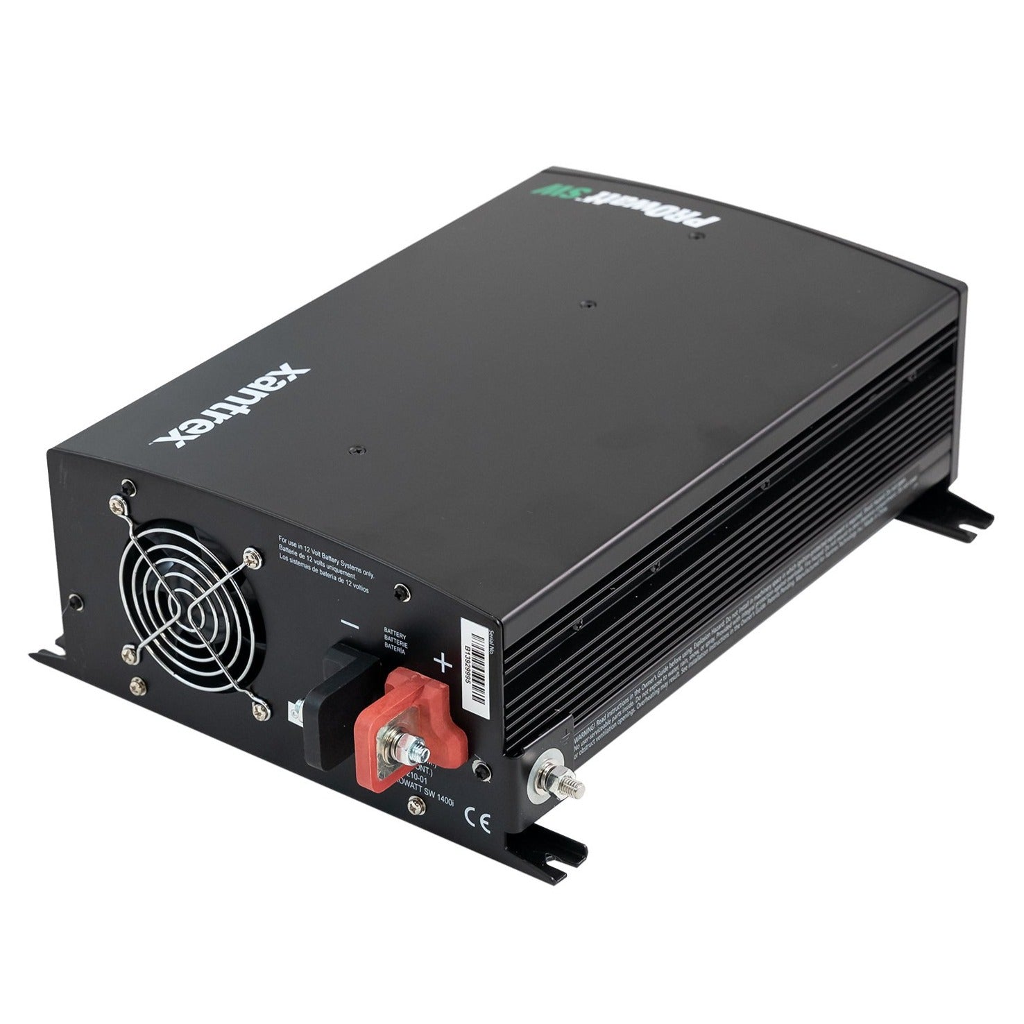 Xantrex PROwatt SW1400i 1400W 12V to 230VAC Pure Sine Wave Power Inverter with Schuko Outlet - Perfect for RVs, Boats, and Off-Grid Power Supply