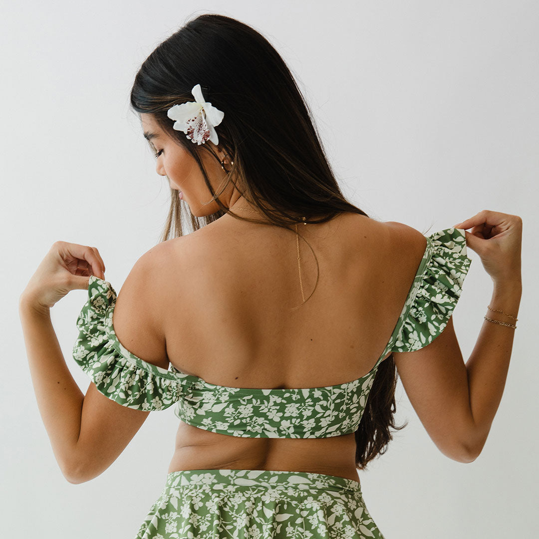 Sage Ivy Bella Crop Top for Women - Trendy Summer Fashion Tops for Casual Wear, Beach Outfits & Street Style