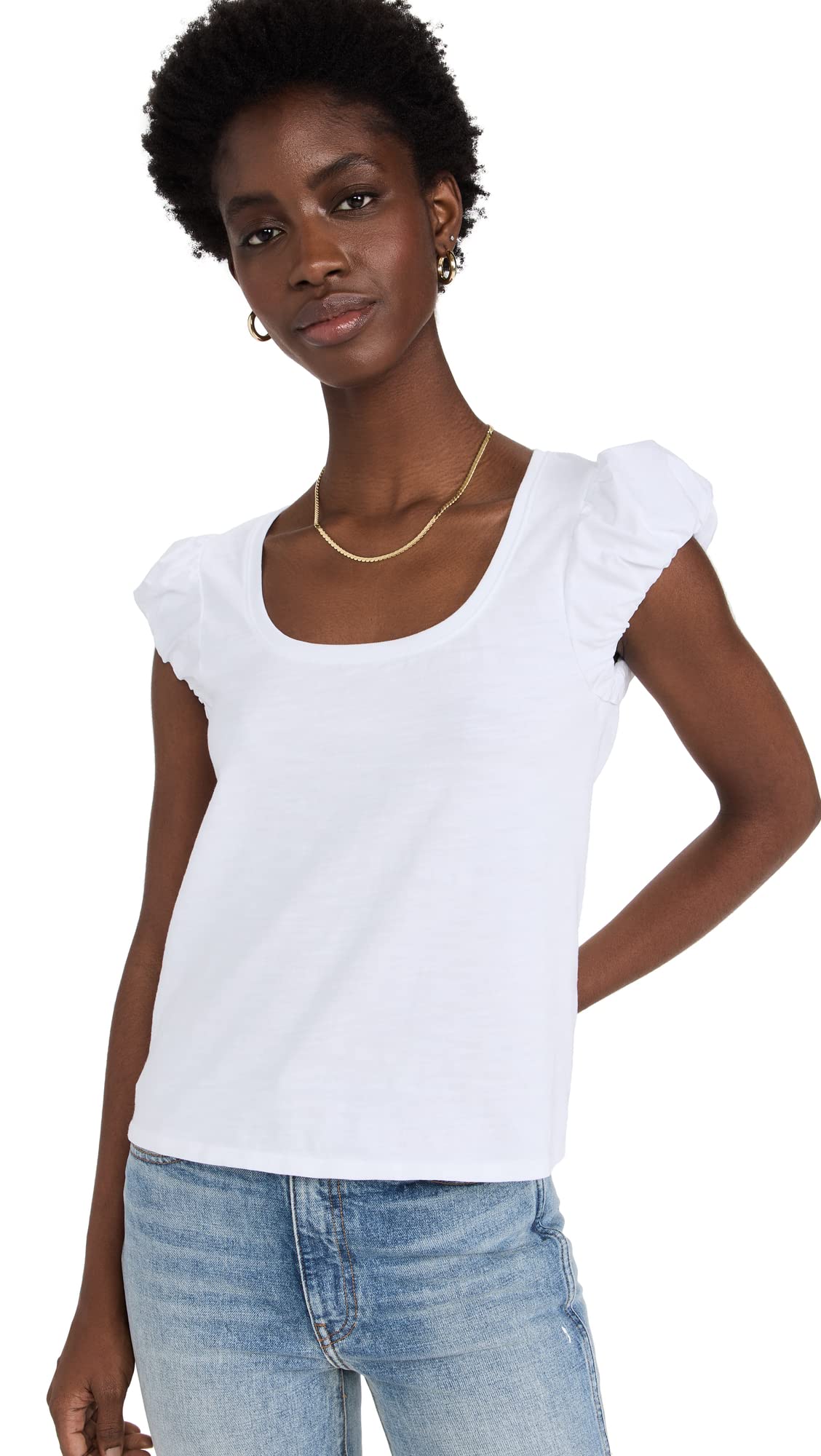 Nation LTD Women's Rena Top Shirt - Stylish Casual Blouse for Everyday Wear | Perfect for Office, Dating & Weekend Outfits