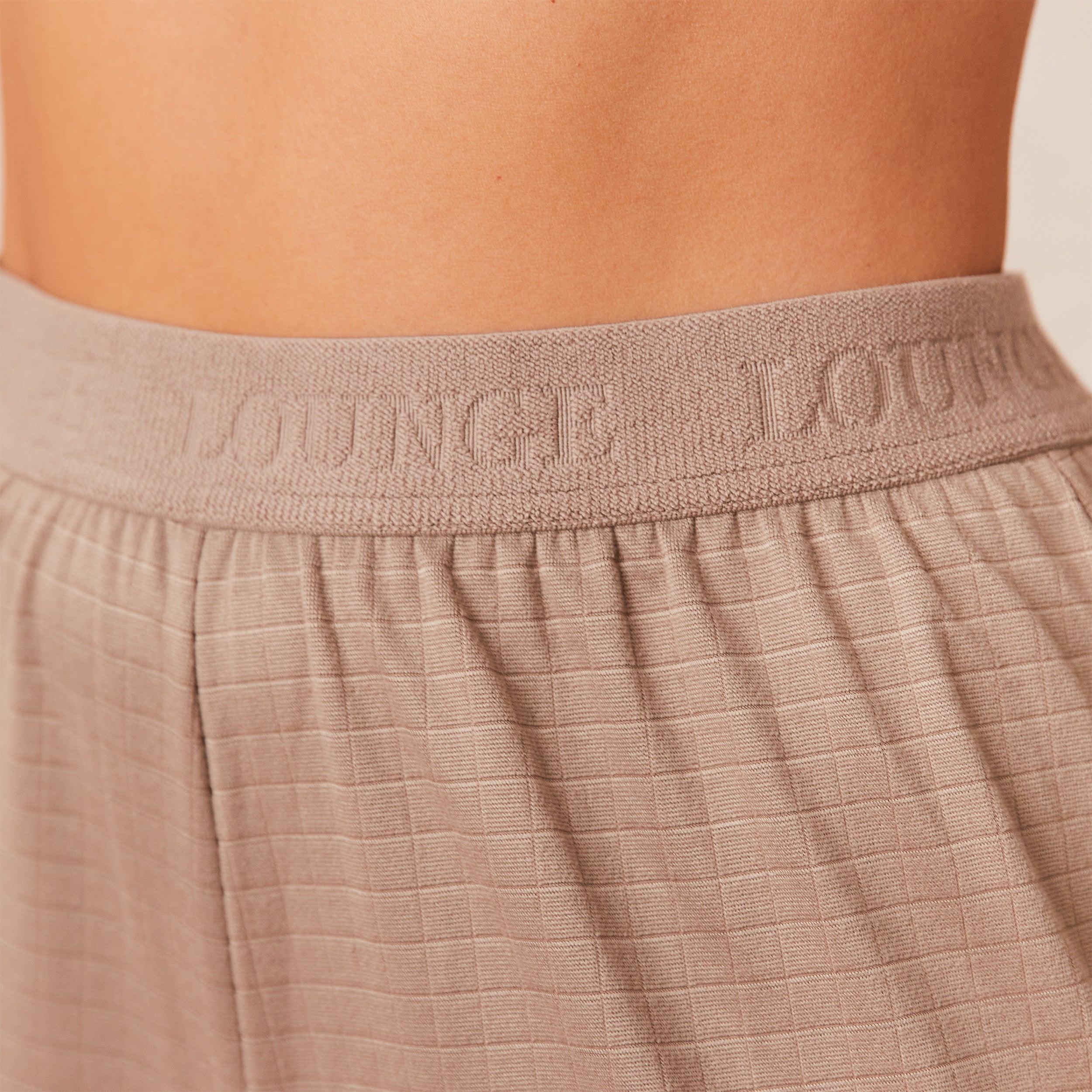 Cozy Classic Fleece Oversized Pajama Pants for Women - Soft & Warm Winter Sleepwear - Fawn Brown Loungewear for Relaxing at Home