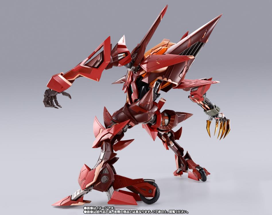 Bandai Metal Build Dragon Scale Code Geass: Lelouch of the Rebellion R2 Guren SEITEN Eight Elements Action Figure - Anime Collectible for Display & Gifting | Perfect for Anime Fans, Model Collectors & Home Decor