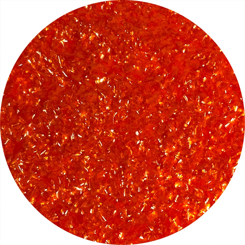 DecoPac Edible Glitter Orange - 4oz Tub | Food Safe Sparkle Dust for Cake Decorating, Cupcakes, Cookies & Desserts | Baking Supplies for Parties & Celebrations