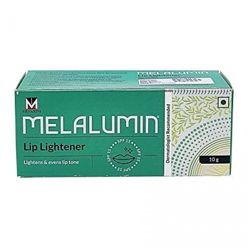 Melalumin Lip Lightener 10gm - Dark Lip Pigmentation Treatment | Natural Lip Care for Hyperpigmentation | Perfect for Daily Use & Special Occasions