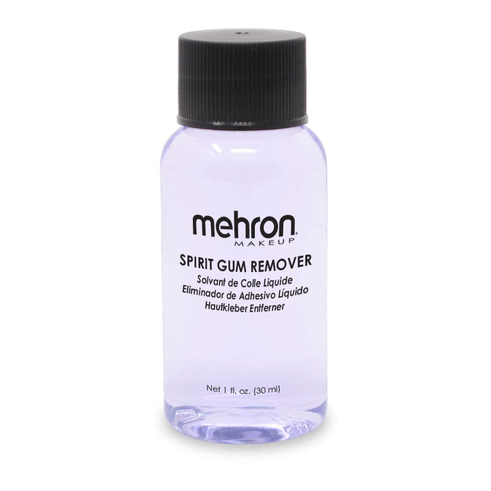 Mehron Spirit Gum Remover 1oz - SFX Makeup Adhesive Remover for Halloween & Cosplay