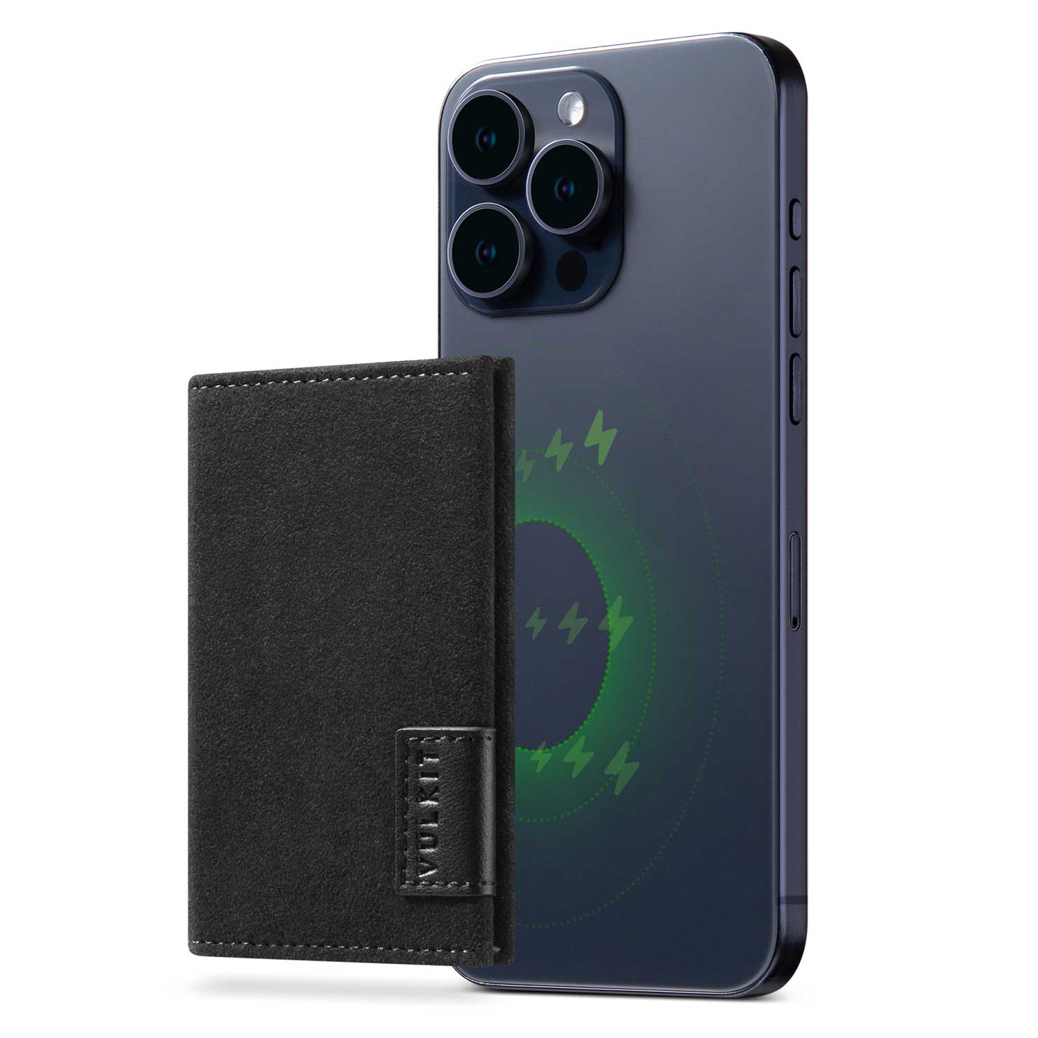 VPA111 Phone Card Holder Wallet for iPhone 12/13/14/15 Series - Slim RFID Blocking Wallet Case with Card Slots | Perfect for Travel, Shopping & Everyday Use