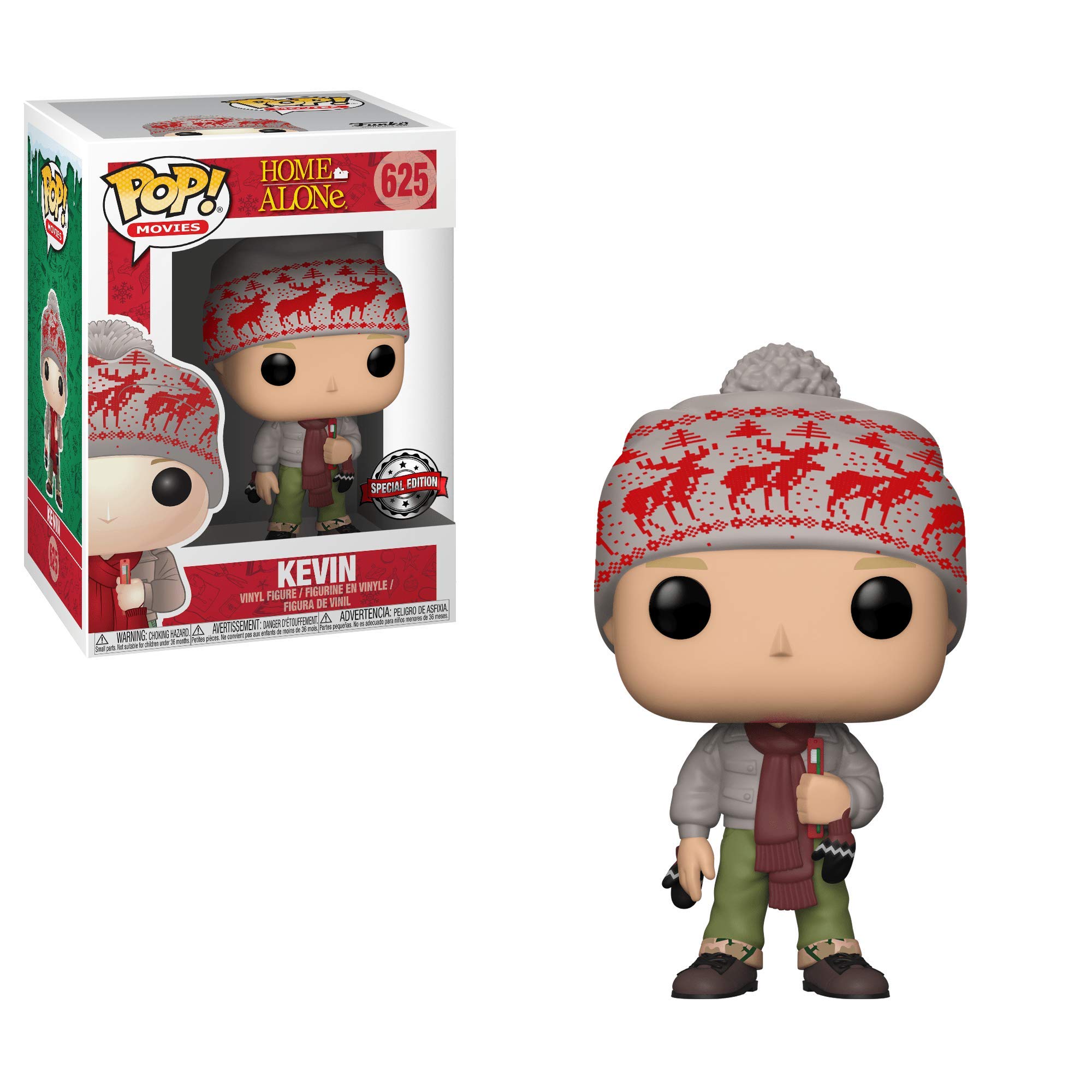 Funko POP! Home Alone Kevin McCallister with Beanie Collectible Figure - Perfect for Christmas Decorations, Movie Lover Gifts & Pop Culture Displays
