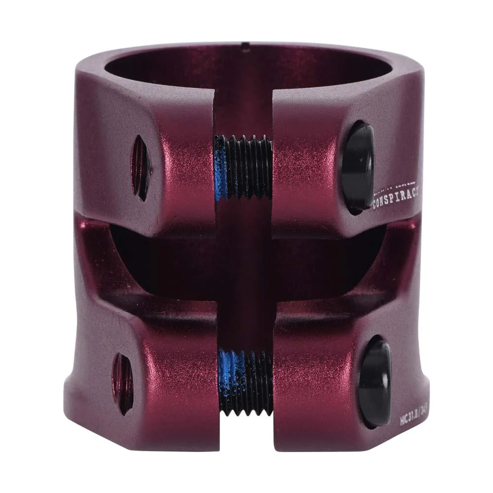Triad Conspiracy 2 Bolt Clamp - Heavy Duty Metal Clamp for Woodworking, DIY Projects, and Pipe Fixing - Perfect for Home Repair and Construction Use