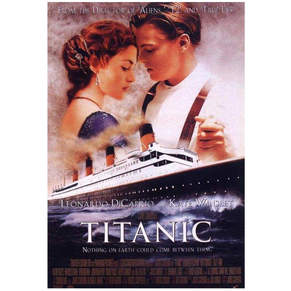 1000-Piece Titanic Movie Poster Jigsaw Puzzle for Adults & Kids - Challenging Educational Puzzle Game for Family Fun, Stress Relief & Brain Training - Perfect for Home Decor, Gifts & Relaxation Activities