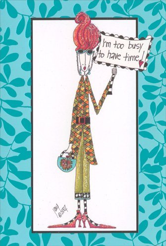 Funny Birthday Card for Busy Moms - Dolly Mama Humorous Greeting Card - Perfect for Mother's Day, Working Moms & Last-Minute Gifts