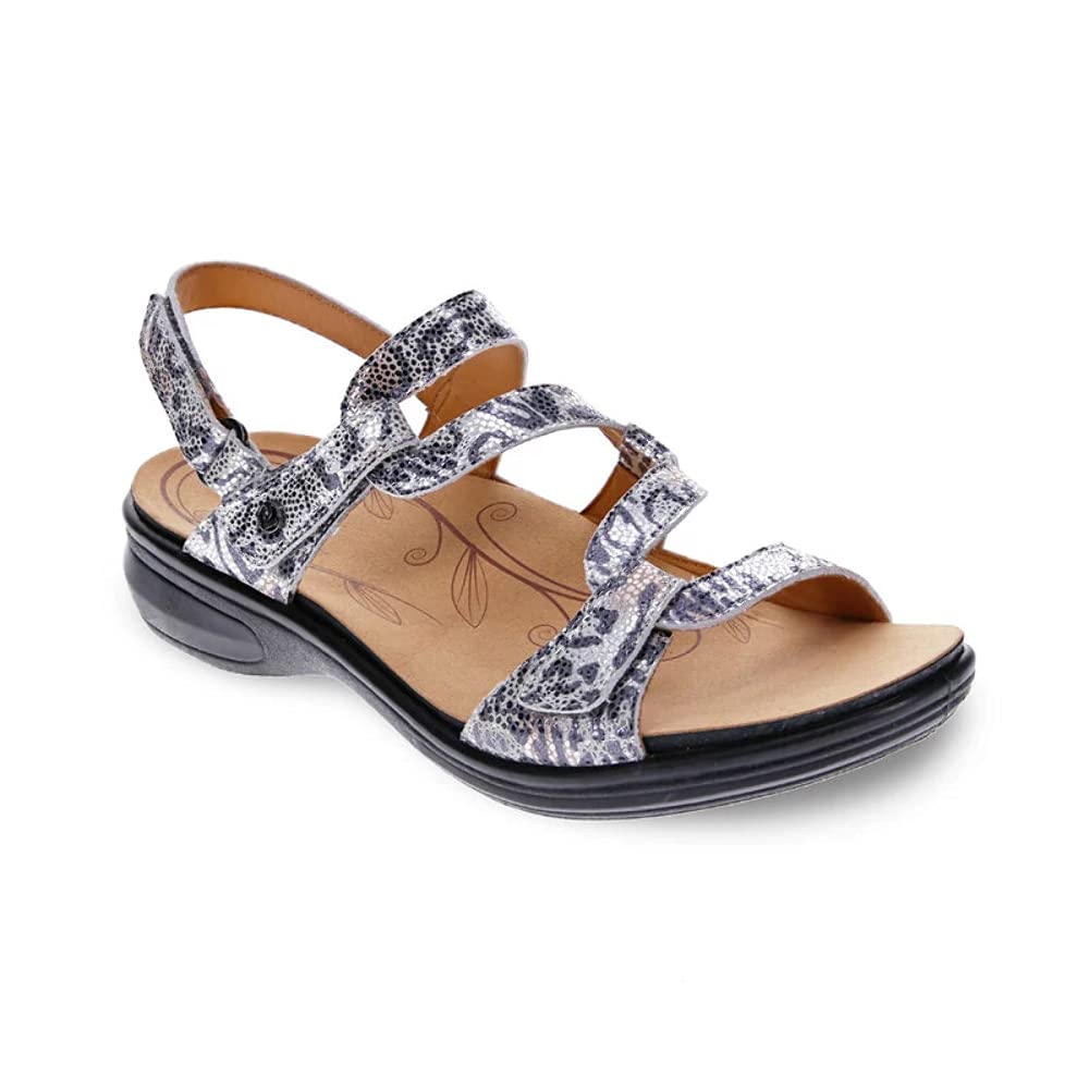 Revere Women's Miami Leather Sandals - Comfortable & Stylish Summer Casual Footwear for Beach, Vacation & Everyday Wear