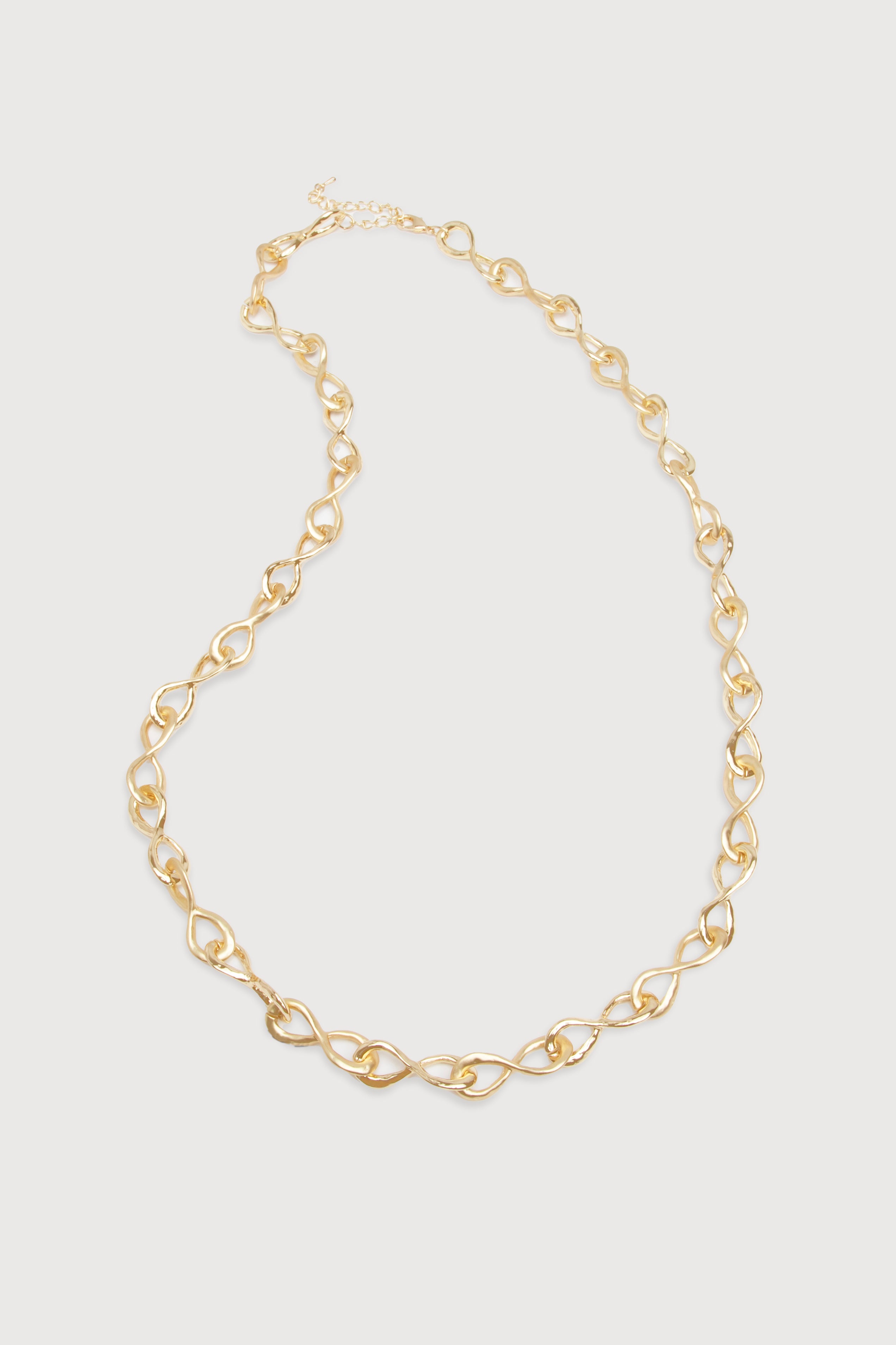 Infinity Chain Link Necklace for Women - Elegant Stainless Steel Jewelry Gift for Her - Perfect for Anniversaries, Valentine's Day & Everyday Wear
