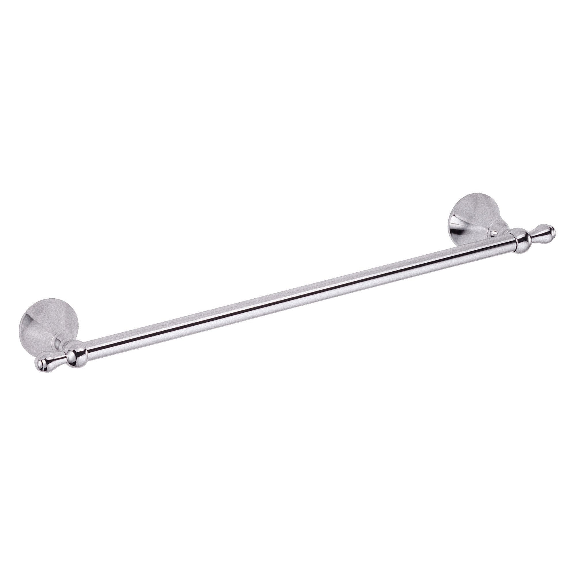 Danze Bannockburn 18-Inch Chrome Towel Bar - Modern Bathroom Accessory for Hand & Bath Towels | Perfect for Bathrooms, Powder Rooms & Spa Retreats