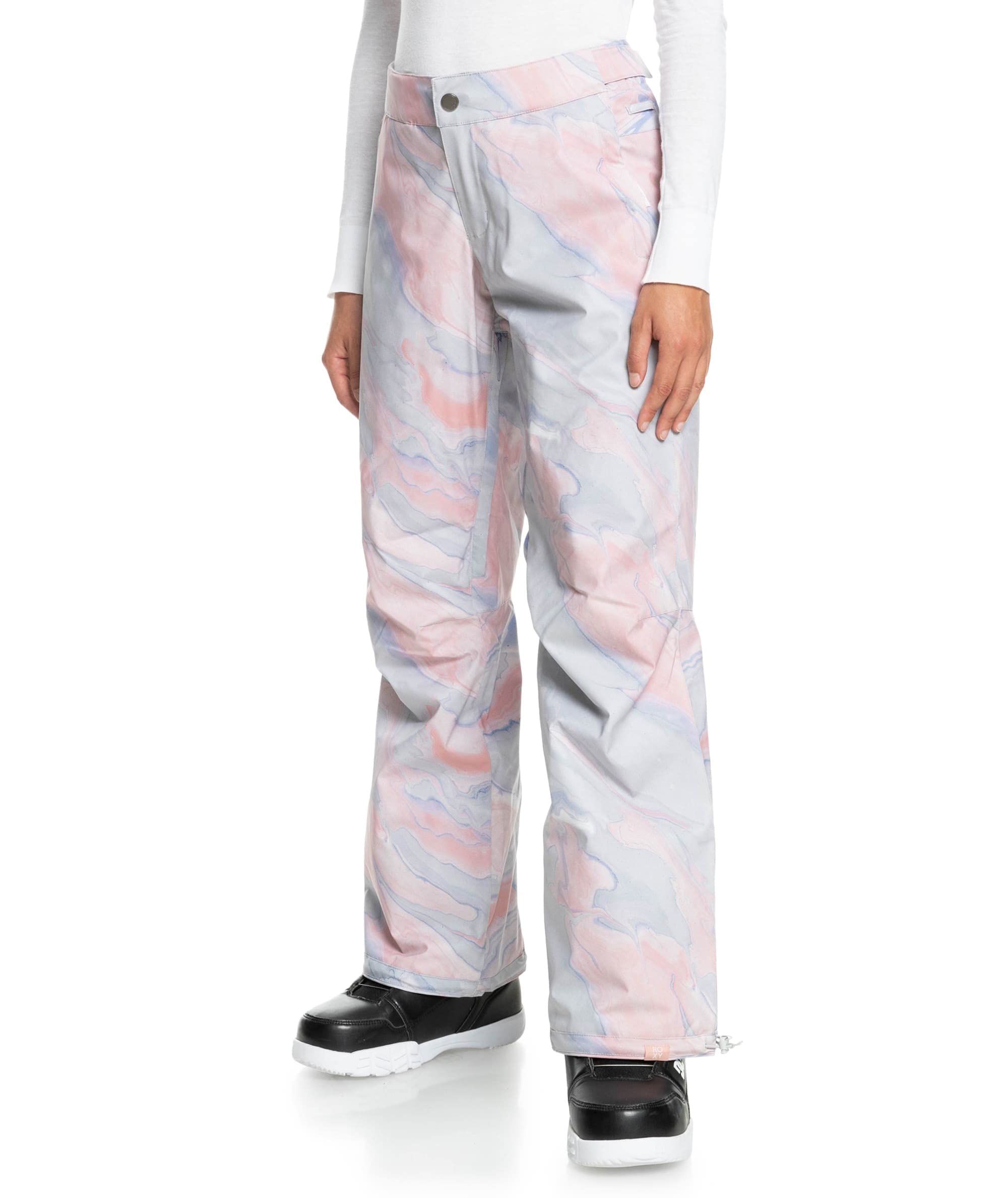 Roxy Chloe Kim Women's Snow Pants - Waterproof Insulated Ski Pants for Winter Sports & Outdoor Activities