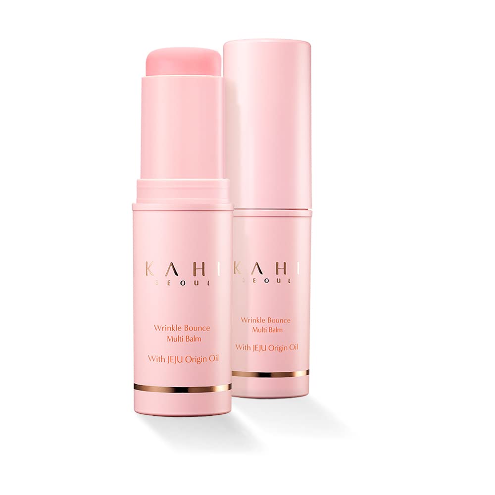 KAHI SOUND OF SEOUL Multi-Balm Facial Cream with Jeju Island Organic Oil & Collagen - Korean Anti-Wrinkle Treatment for Hydration & Fine Lines - 9g Made in Korea | Perfect for Daily Skincare Routine & Travel