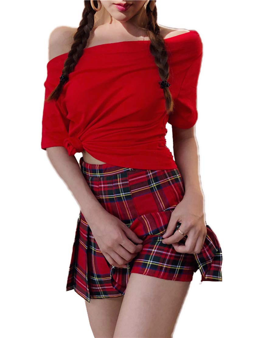 Girl's Pleated School Dress for Teens - Tennis & Scooter Skirt