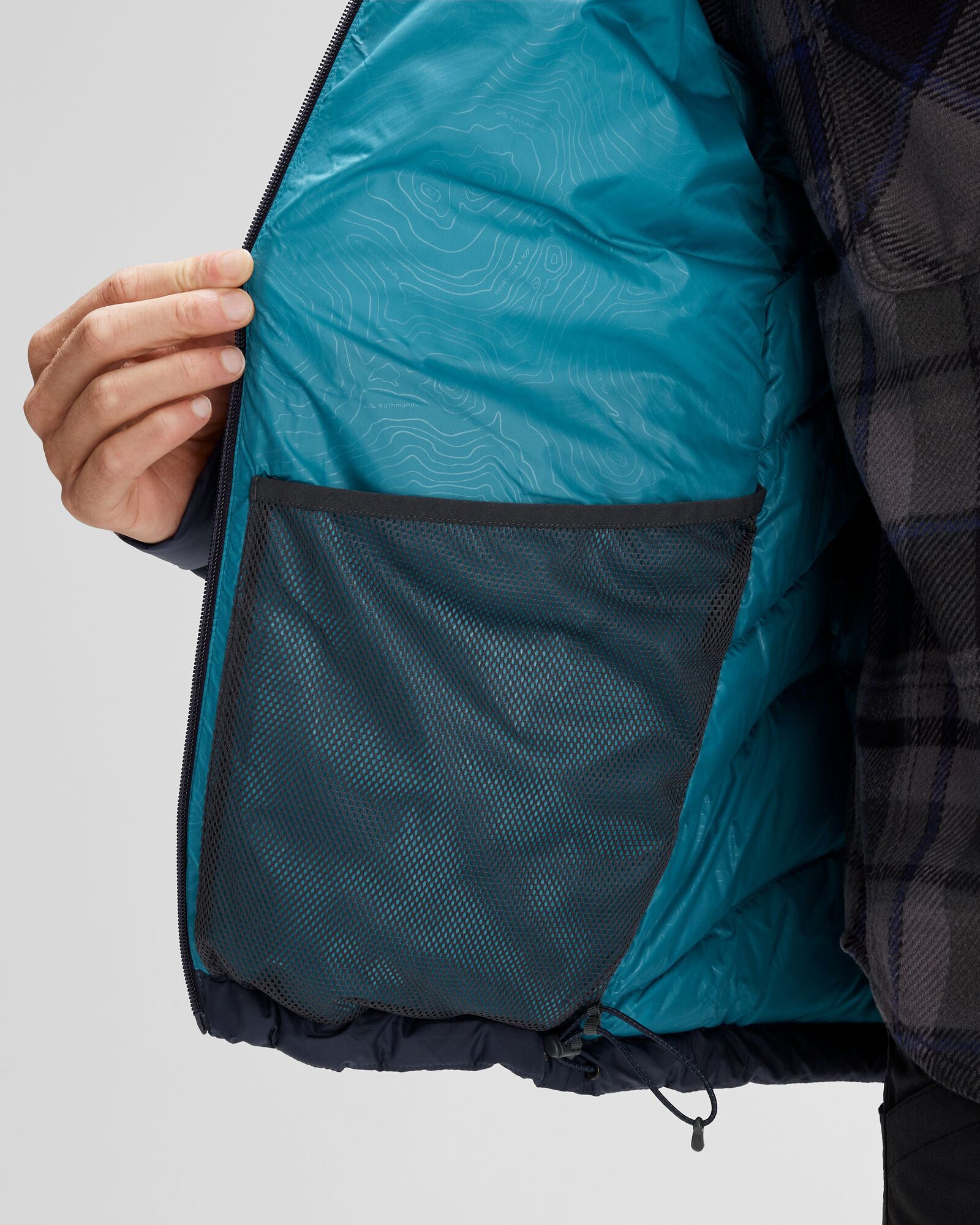 Men's Epiq Down Jacket - Dark Horizon/Meteor - Lightweight Warm Winter Coat for Outdoor Activities & Urban Style