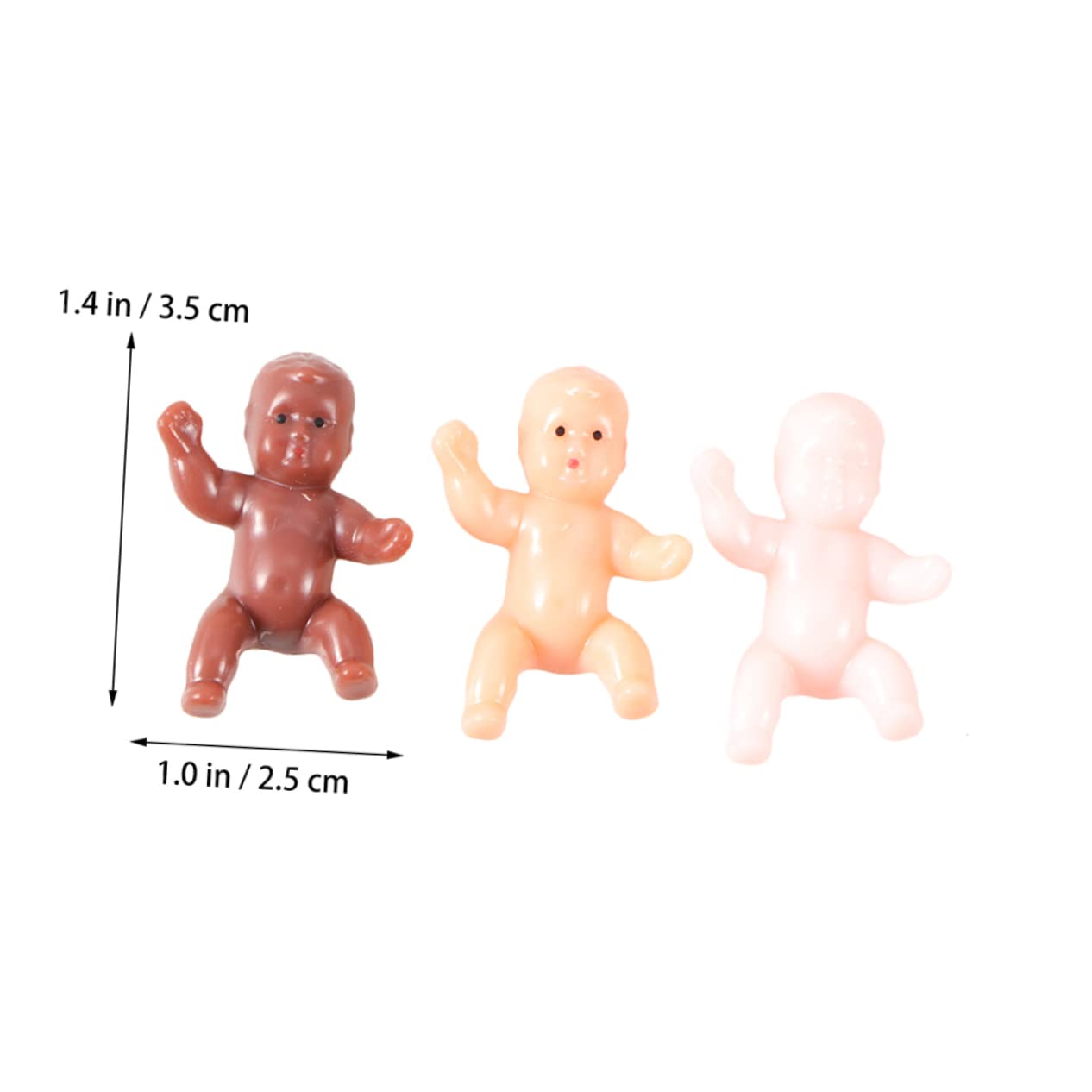 VICASKY 240 Pcs Mini Bath Toys Set - Small Figurines & Dolls for Kids Shower Time Fun | Perfect for Bathtub Play, Sensory Learning & Party Favors