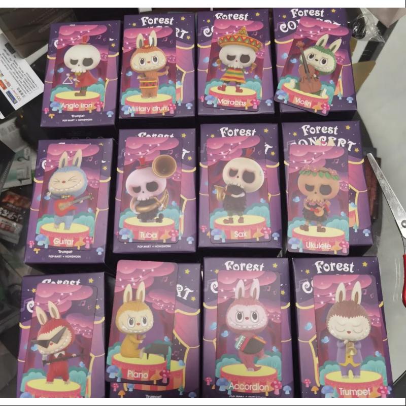 Labubu The Monsters Forest Concert Series Complete Set - Limited Edition Vinyl Figures for Collectors, Perfect for Display & Gifts