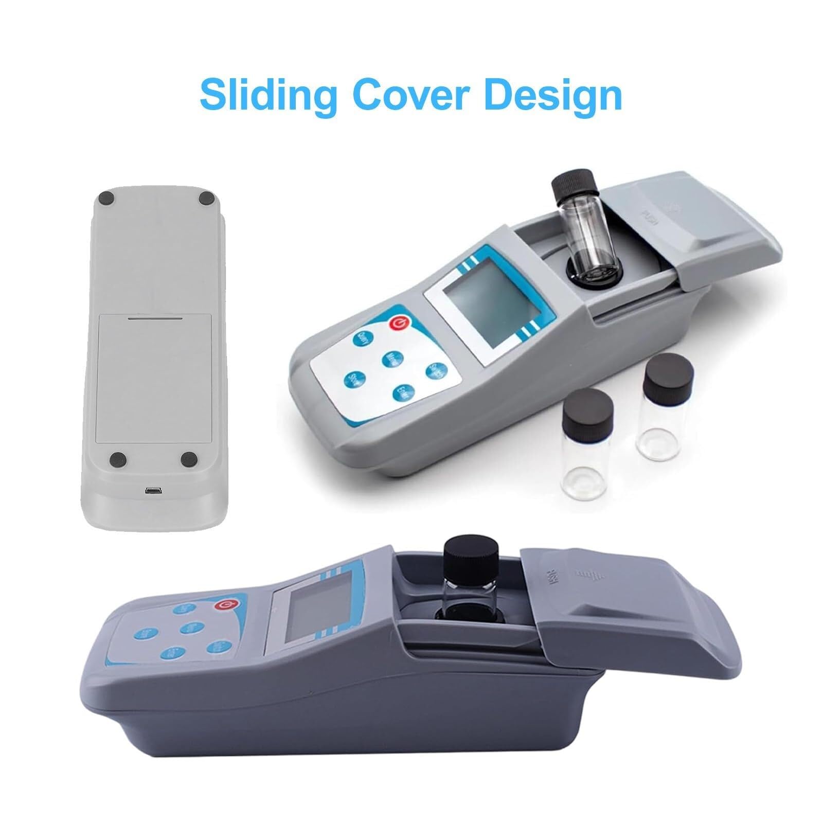 Digital Display Turbidity Meter with Data Storage & 0-200 NTU Range - Water Quality Tester for Food Processing, Papermaking, Aquariums & Pools