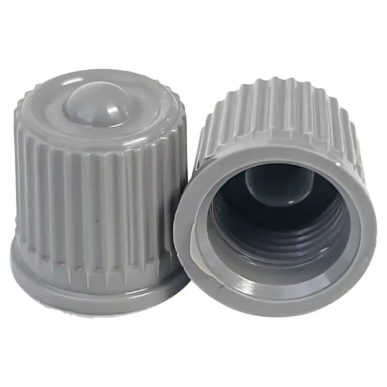 Premium Silver TPMS Valve Caps (100-Pack) - Durable Tire Pressure Monitoring System Caps for Cars, Trucks & SUVs - Prevent Dust & Corrosion, Enhance Wheel Appearance