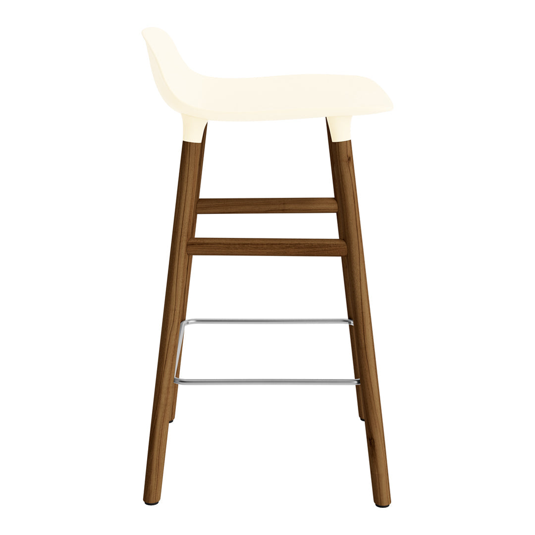 Modern Wooden Counter Stool with Sturdy Wood Legs - Perfect for Kitchen Islands, Bars, and Breakfast Nooks