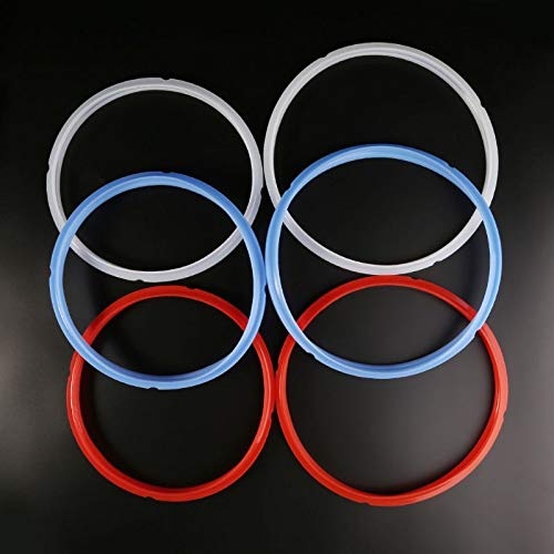 8 Quart 24cm Silicone Sealing Ring Replacement for Instant Pot Electric Pressure Cooker - Durable Pressure Cooker Gasket for Safe Cooking, Meal Prep & Kitchen Use