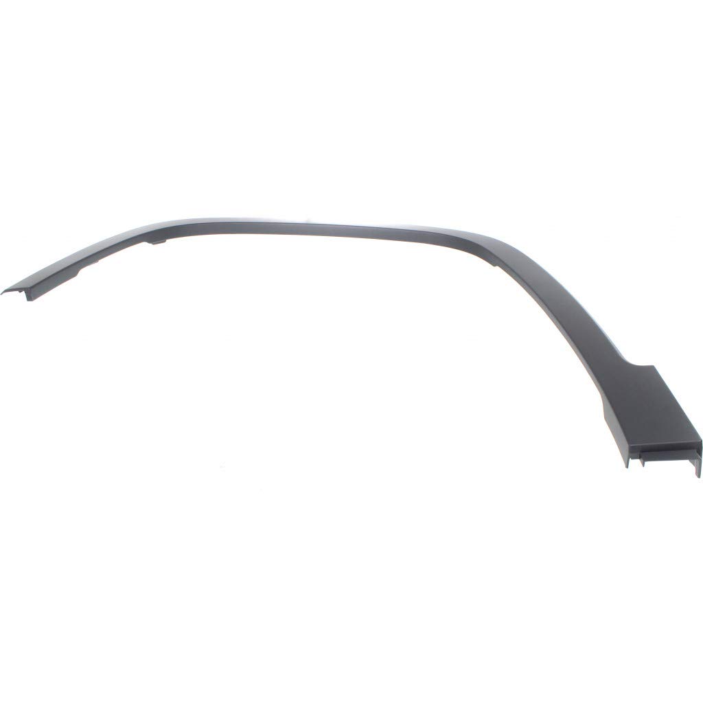 Jeep Cherokee Fender Flare 2014-2018 | Front Driver Side | Textured Black Plastic | Thin Design | OEM CH1290111 68210315AE | Perfect for Off-Roading & Customization