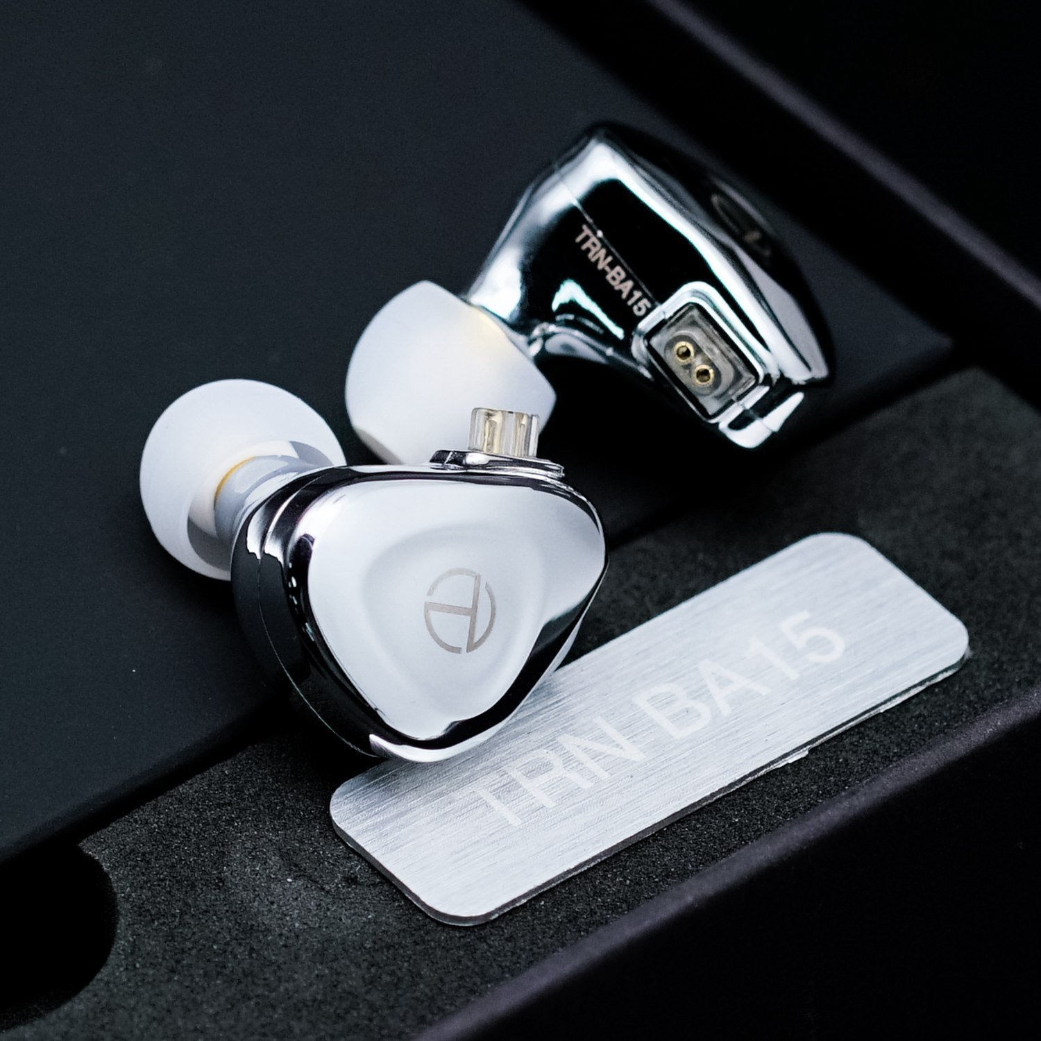 TRN BA15 15BA Drivers HiFi In-Ear Monitors (IEM) with Premium Sound Quality - Perfect for Audiophiles, Musicians, and Studio Recording
