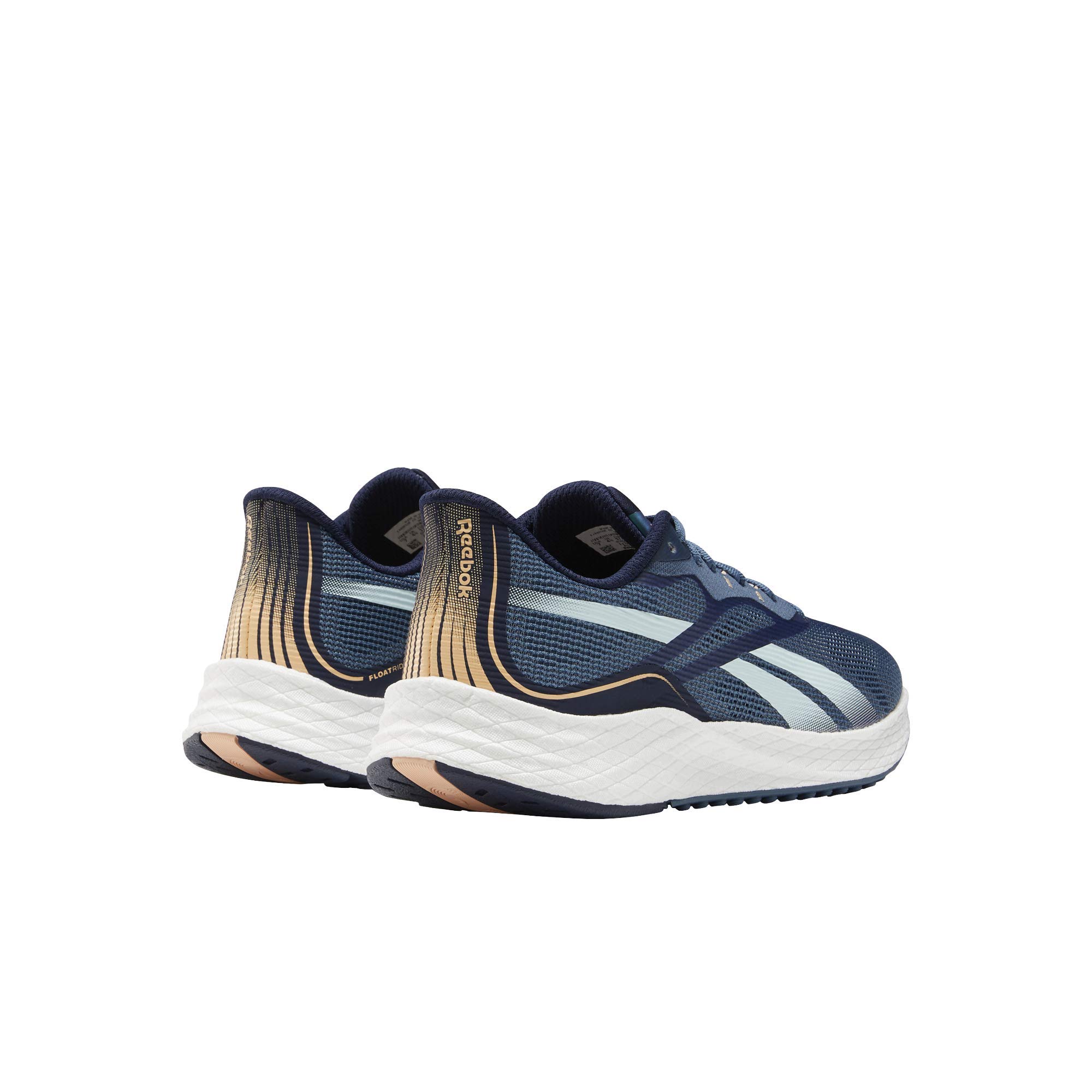 Reebok Women's Floatride Energy 3.0 Running Shoes - Lightweight Cushioned Sneakers for Jogging & Gym Workouts, Brave Blue/Vector Navy/Aura Orange, Size 7 US - Perfect for Road Running, Training & Fitness Activities