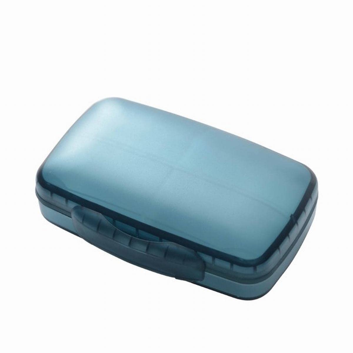 Large 8-Compartment Pill Organizer Box - Sealed Medicine Dispenser & Storage Case for Pills, Vitamins, and Tablets (Sea Blue) - Perfect for Travel, Daily Medication, and Elderly Care