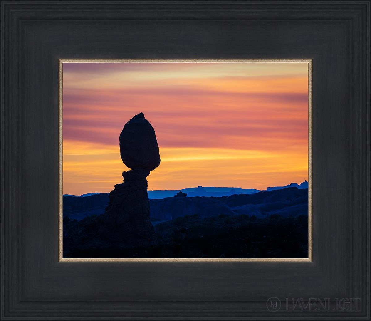 Balancing Rock at Sunset - Stunning Landscape Photo from Arches National Park Utah | Perfect for Wall Art, Home Decor & Travel Inspiration