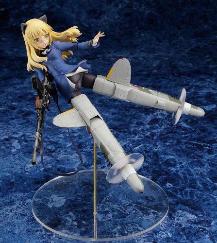Strike Witches Perrine Clostermann 1/8 Scale PVC Anime Figure - Collectible Character Model for Display, Gift, and Anime Fans