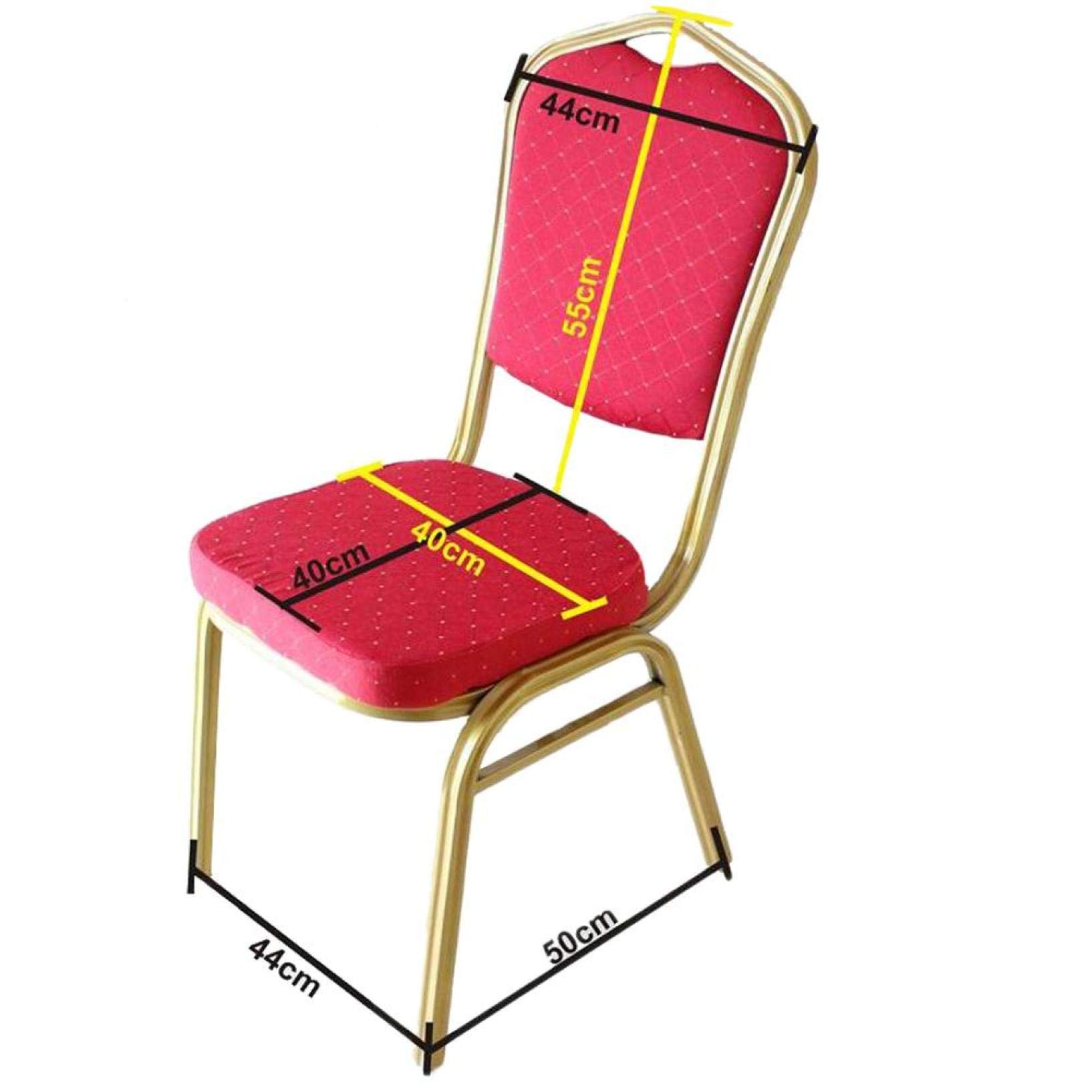 YURASIKU 1PC Pleated Skirt Chair Cover - Elastic Dining Chair Slipcover Protector for Banquet, Wedding, Ceremony & Home Decor | Washable Stretchable Furniture Protector for Parties & Events