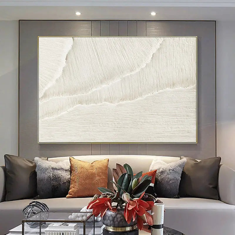 Minimalist Balance Canvas Painting #MM016 - Custom Size Wall Art for Living Room, Bedroom & Office Decor