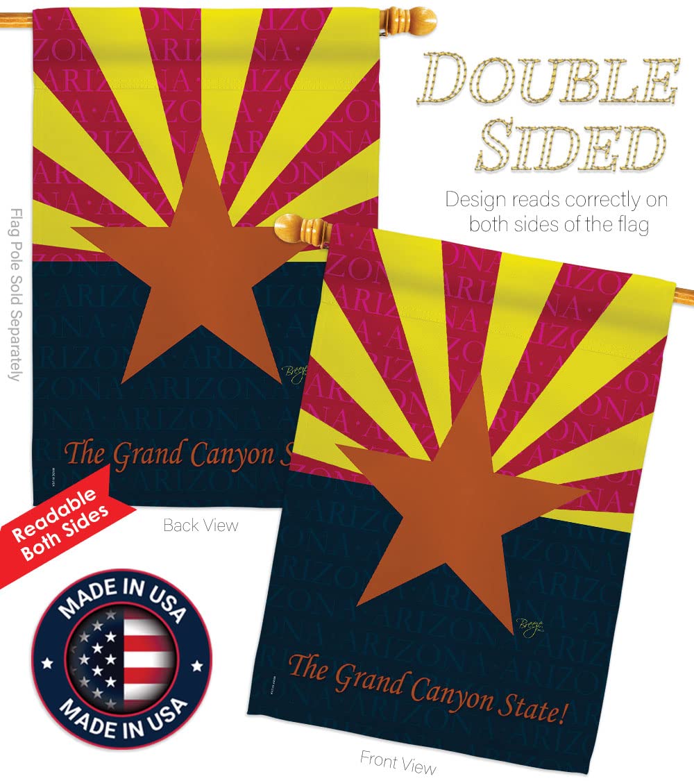 Arizona Americana Flag Set 28x40
