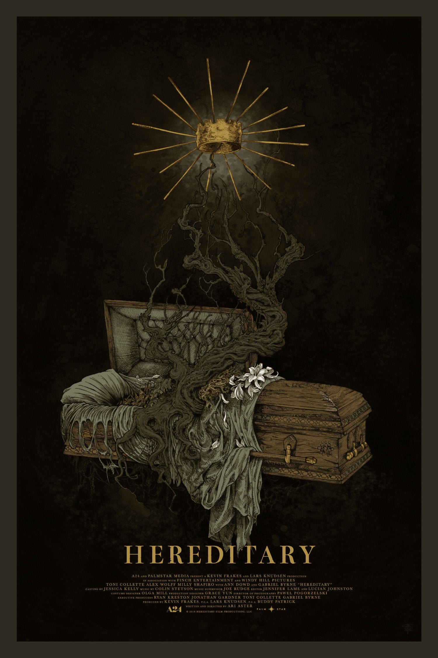 Hereditary Movie Poster - Official Horror Film Art Print for Home Theater & Halloween Decor - Perfect for Movie Fans & Collectors