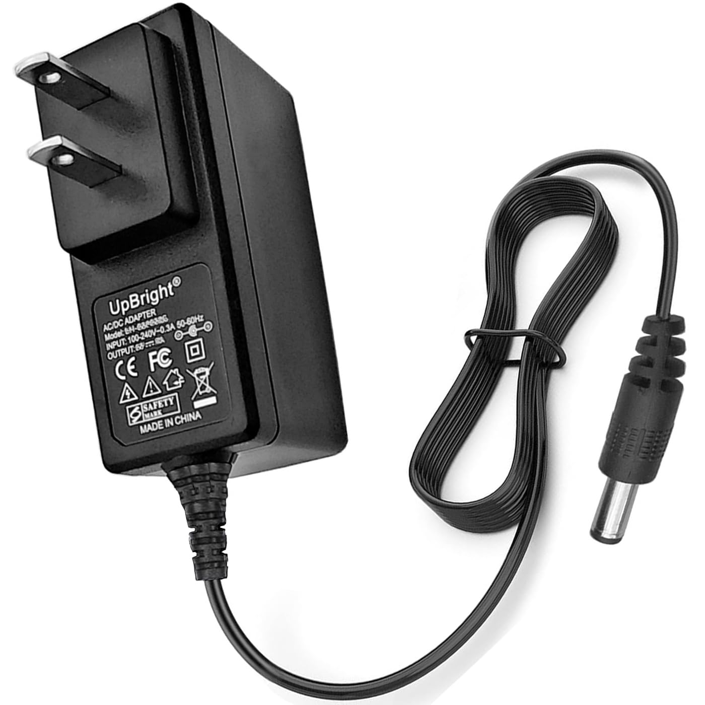 UpBright 12V AC/DC Power Adapter for Amcrest IP2M-842 Series WiFi IP Cameras & AMDV960H DVRs - Compatible with IP2M-842B/W, 720p/1080p HDCVI Cameras, NV1104 NVR - Perfect for Home Security & Surveillance Systems