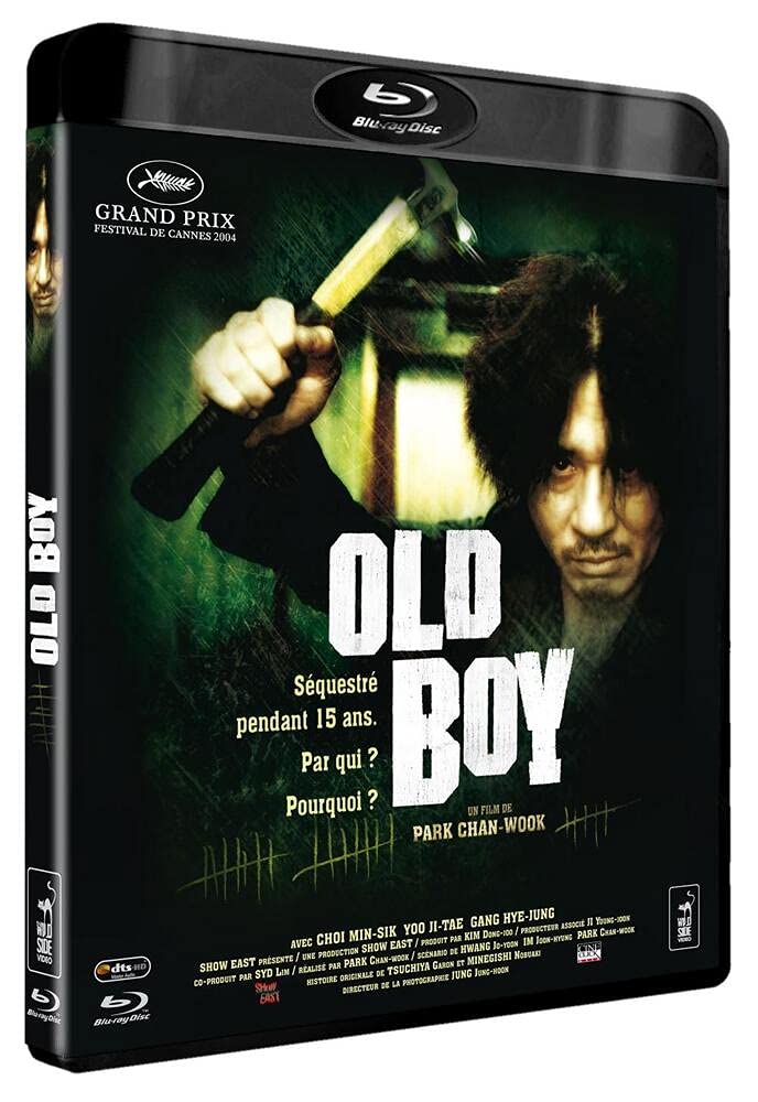 Old Boy (2003) Blu-ray - Classic Korean Thriller Movie | Perfect for Film Collectors & Asian Cinema Fans | Home Theater & Movie Night Entertainment