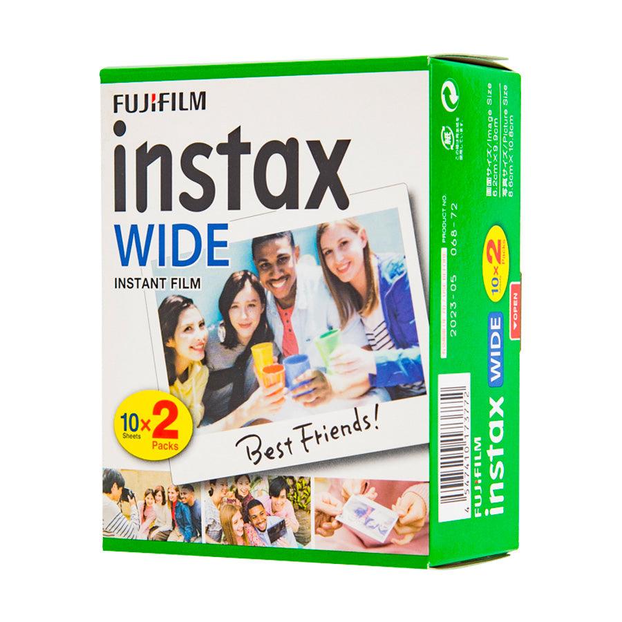 FUJIFILM Instax Wide Instant Film Bundle Pack - 20 Exposures for Instax Wide Cameras - Perfect for Parties, Weddings & Travel Memories