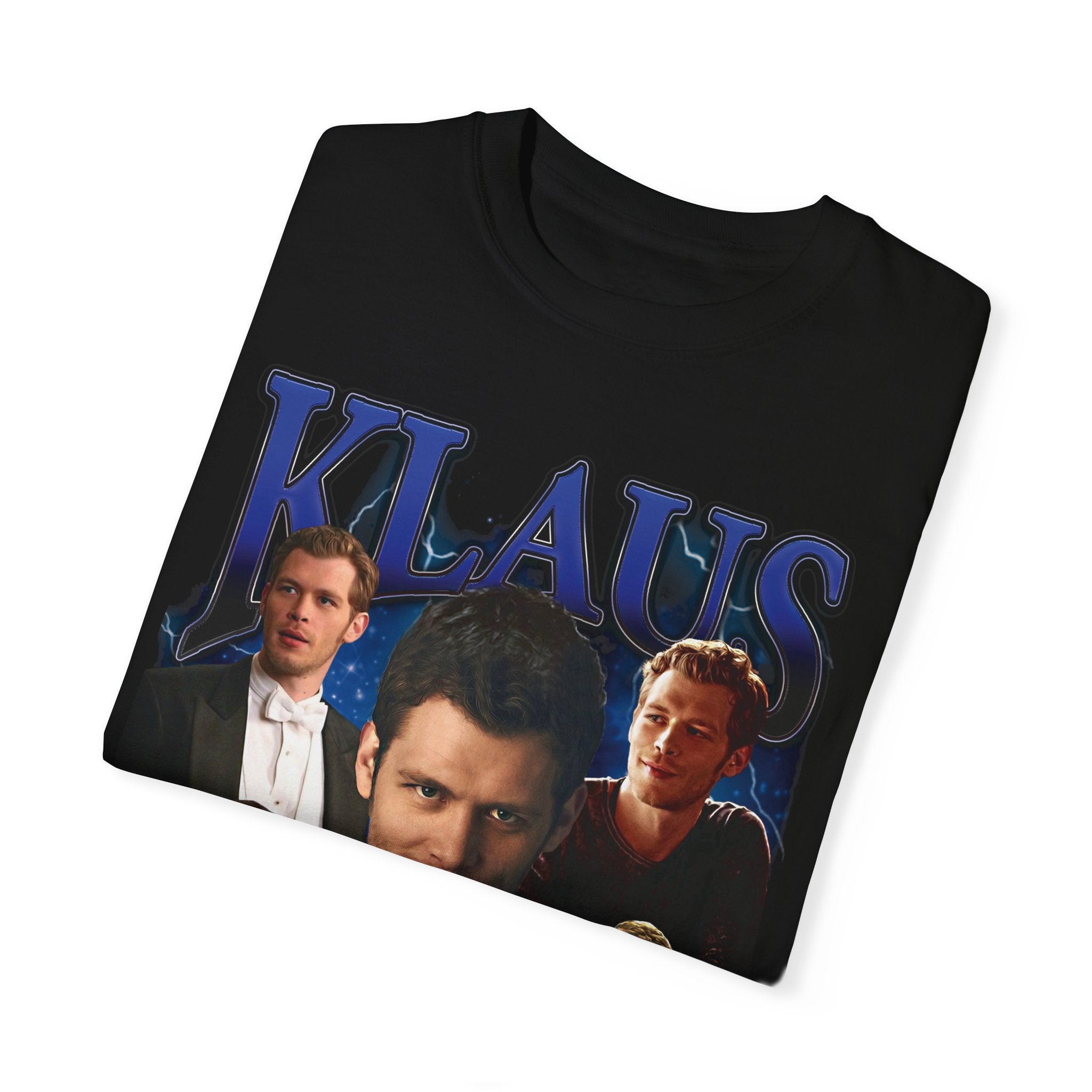 Klaus Mikaelsson Vintage 90s T-Shirt - Retro Graphic Tee for Men & Women - Perfect for Casual Wear, Concerts & 90s Theme Parties