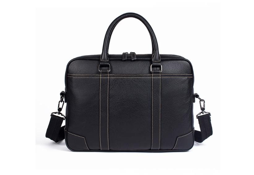 Premium Genuine Leather Messenger Bag for Men & Women - Stylish Crossbody Satchel for Work, Travel & Daily Commute