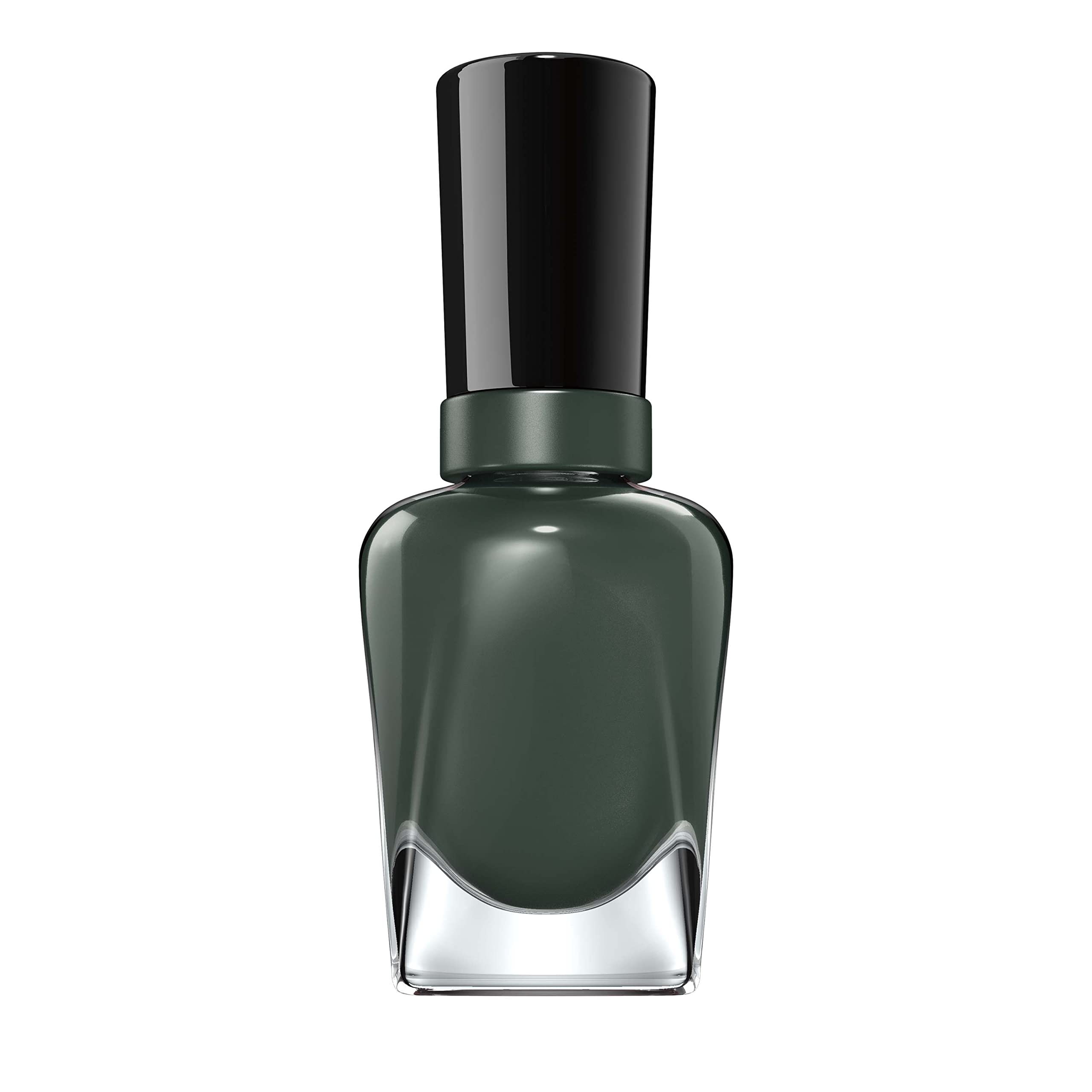 Sally Hansen Miracle Gel™ Nail Polish - Leaf Me Be Green, Long-Lasting Gel-Like Formula, No UV Lamp Needed, Vegan & Cruelty-Free (Perfect for Spring/Summer Nails, Manicures & Pedicures)