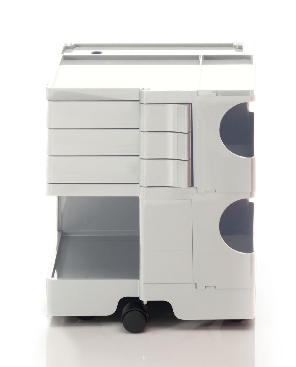 B Line Boby Trolley Storage Unit B23 - Compact 3-Drawer Rolling Cart for Office, Craft Room & Small Spaces - Mobile Organizer for Supplies, Art Materials & Stationery