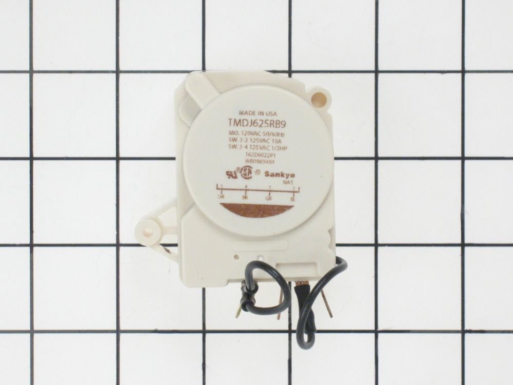 GE OEM WR9X480 Defrost Timer Replacement for WR9X330 - Compatible with Refrigerators, Freezers & Commercial Coolers - Perfect for Home, Restaurant & Appliance Repair Use