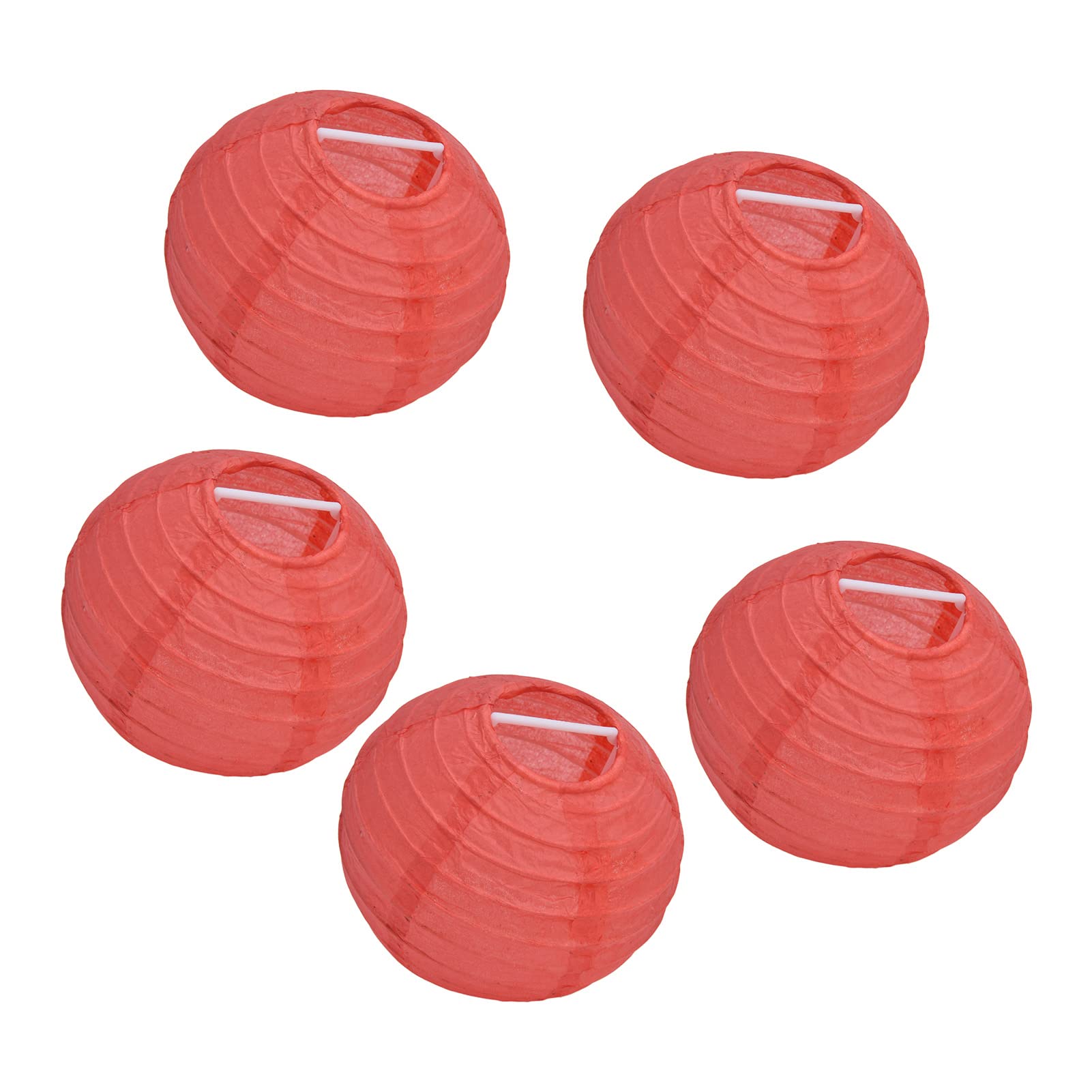 Red Paper Lanterns for Birthday Wedding Decor - Chinese Japanese Hanging Lanterns