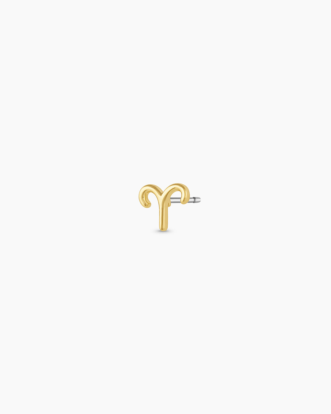 Zodiac Single Stud Earrings - Gold Plated Zodiac Sign Jewelry for Women - Perfect for Daily Wear, Gifts & Special Occasions