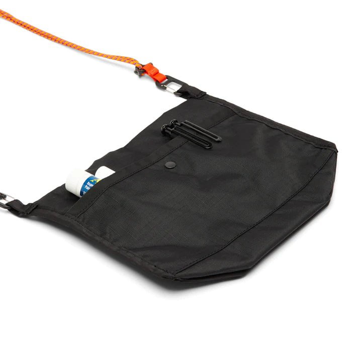 Cotopaxi Lista 2L Lightweight Crossbody Bag - Water-Resistant Everyday Carry for Travel, Hiking & Commuting - Black