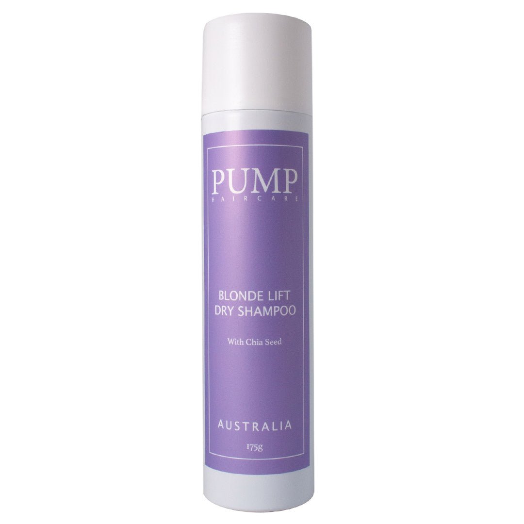 Pump Haircare Blonde Lift Dry Shampoo 175g - Volumizing & Oil-Absorbing for Blonde Hair - Perfect for Travel, Gym & Quick Refresh