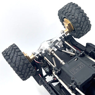 MJX Hyper Go H12Y/H12Y+ Upgrade Kit - Brass Rear Axle Housing & Door Axle Cover for RC Car Replacement Parts | Perfect for Off-Road Bashing, Racing & Drifting