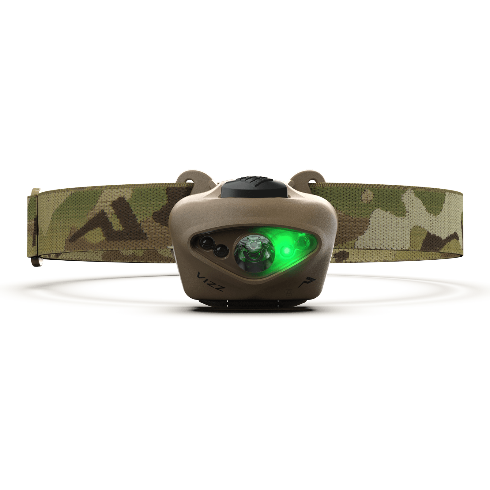 Princeton Tec Vizz Tactical MPLS Headlamp - 550 Lumens LED Headlight for Camping, Hiking & Outdoor Adventures | Waterproof & Durable | Made in USA